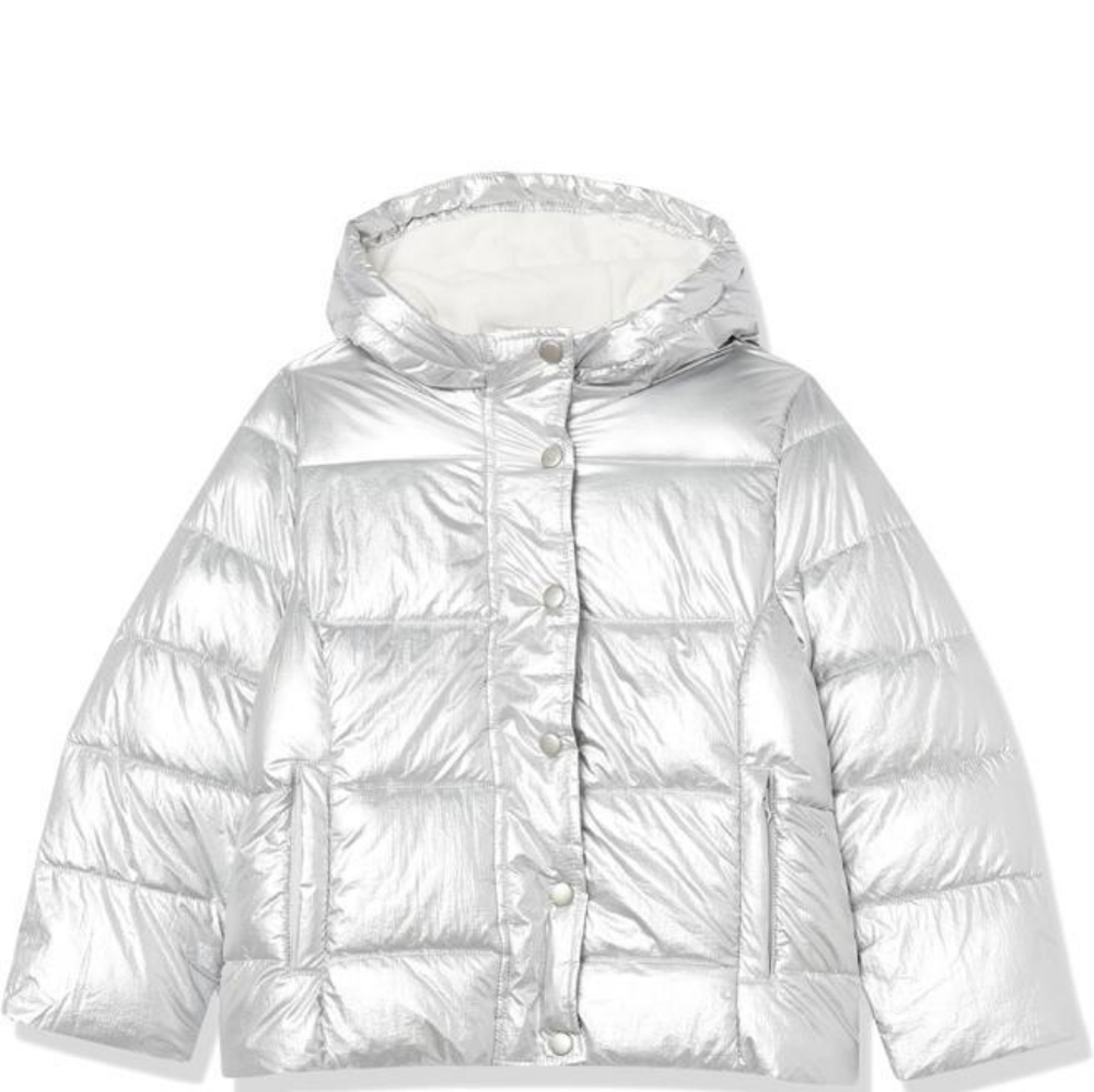 Amazon Essentials Babies, Toddlers, and Girls' Heavyweight Hooded Puffer Jacket